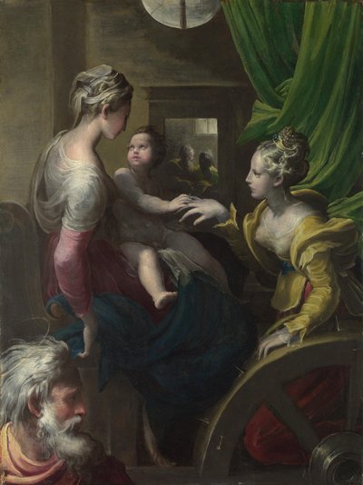 Il matrimonio mistico di Santa Caterina da Parmigianino