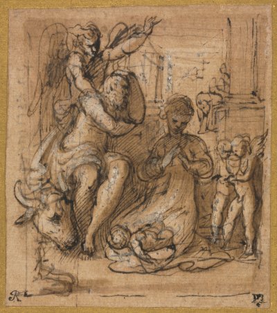 La Natività con il Sogno di Giuseppe da Parmigianino