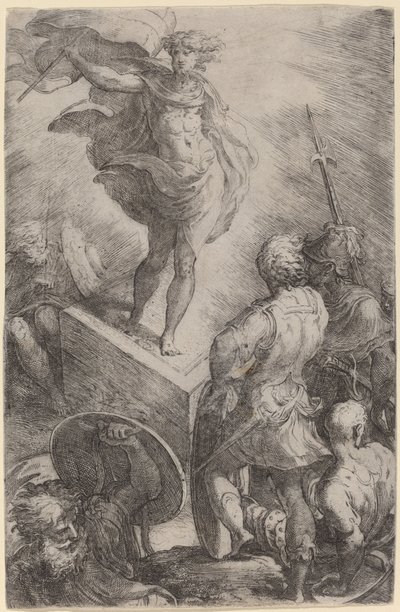 La resurrezione di Cristo da Parmigianino