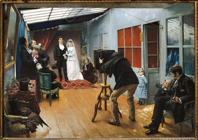 Matrimonio dal fotografo da Pascal Adolphe Jean Dagnan Bouveret