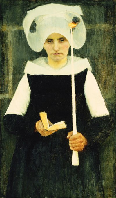 Bretonne al Pardon da Pascal Adolphe Jean Dagnan Bouveret