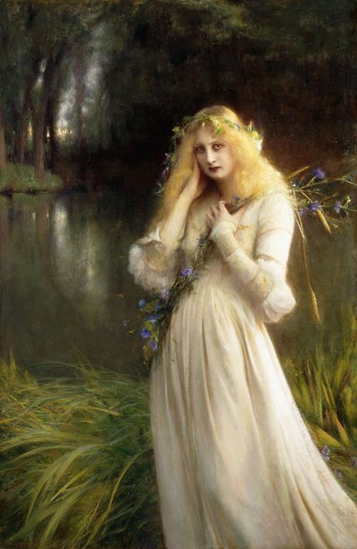 Ofelia, 1909 da Pascal Adolphe Jean Dagnan Bouveret