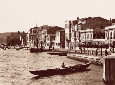 Lungomare di Büyükdere da Pascal Sébah