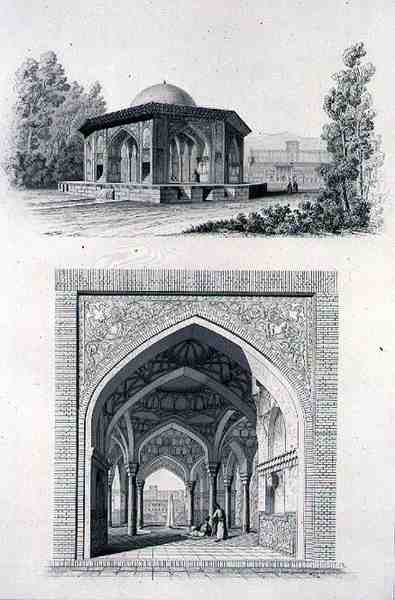 Chiosco nel Palazzo Qajar Golestan 