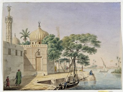 Veduta di una moschea sull