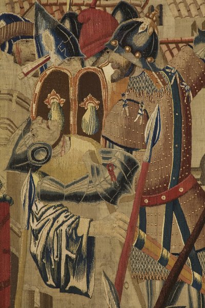 Gli Arazzi di Pastrana, manifattura di Tournai, probabilmente dalla bottega di Passchier Grenier, c.1471 - 1475 (arazzo) da Pasquier (workshop of) Grenier