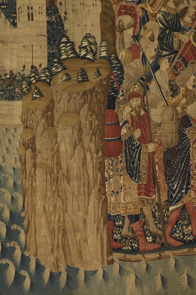 Gli Arazzi di Pastrana, manifattura di Tournai, probabilmente dalla bottega di Passchier Grenier, c.1471 - 1475 da Pasquier (workshop of) Grenier