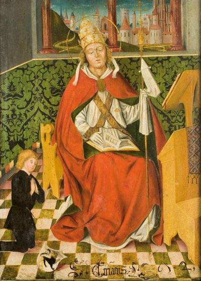 San Ciriaco con donatore da Passauer Maler