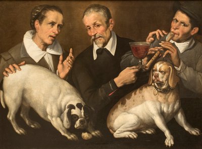Suonatore di zufolo, 1585-1590 da Passerotti