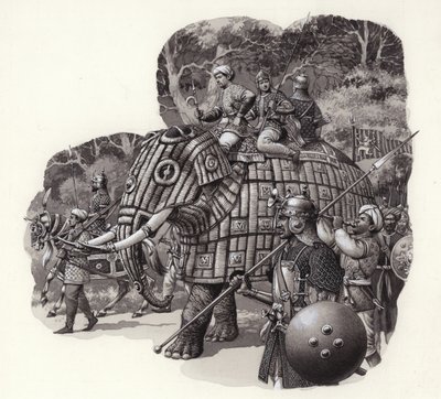 Elefante corazzato dell