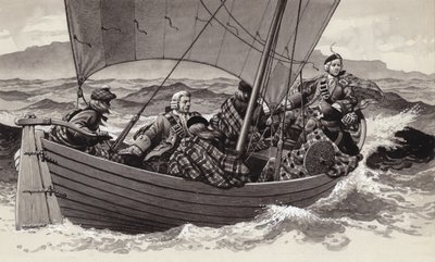 Bonnie Prince Charlie parte per l