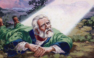 Scena biblica non identificata da Pat (1907-95) Nicolle