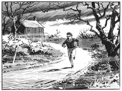 Illustrazione per Grandi speranze di Charles Dickens (penna e inchiostro) da Pat (1907 95) Nicolle