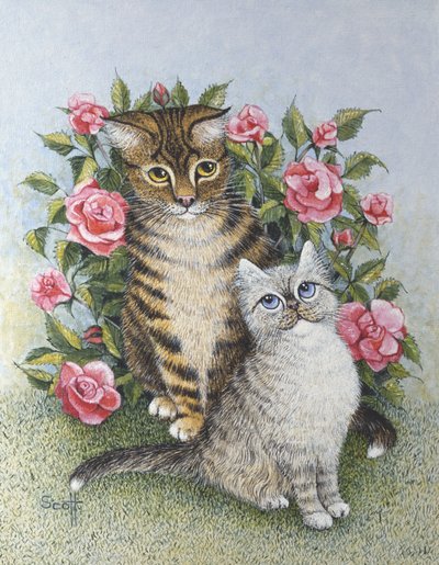 Attrazione (olio su tela) da Pat Scott