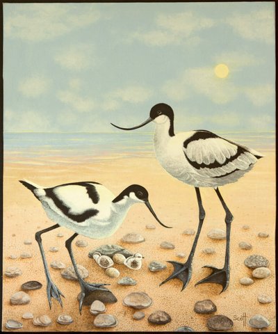 La nuova generazione, 2012 (acrilico su calicò) da Pat Scott