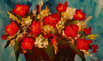 Rosa di lieto annuncio da Patricia Brintle