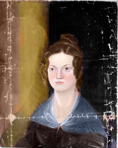 Ritratto delle Sorelle Bronte, (dettaglio), c.1834 da Patrick Branwell Bronte