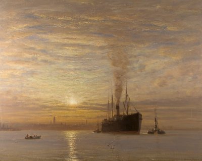 Ritorno al Clyde - Tramonto da Patrick Downie