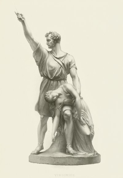 Virginius e sua figlia da Patrick MacDowell
