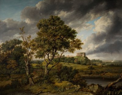 Castello di Carisbrooke, Isola di Wight da Patrick Nasmyth