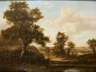 Figure su un sentiero boscoso da Patrick Nasmyth