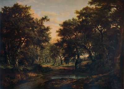 Il bordo del bosco, circa 1824 da Patrick Nasmyth