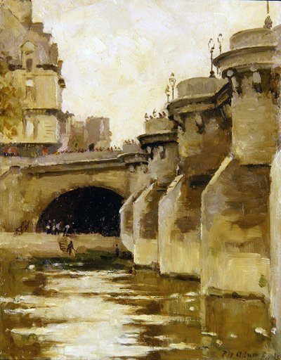 Pont-Neuf, Parigi, c.1900 da Patrick William Adam