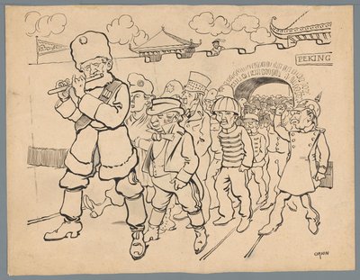 La Russia attira paesi dalla Cina da Patricq Kroon (signed by artist)
