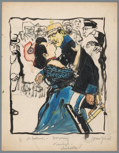 Riconciliazione tra Francia e Germania da Patricq Kroon
