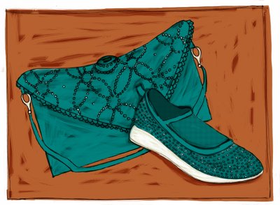 Sneakers da sera, 2022 (digitale) da Patrizia La Porta
