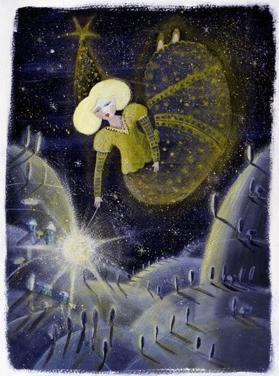 Fata - illustrazione di Patrizia La Porta da Patrizia La Porta