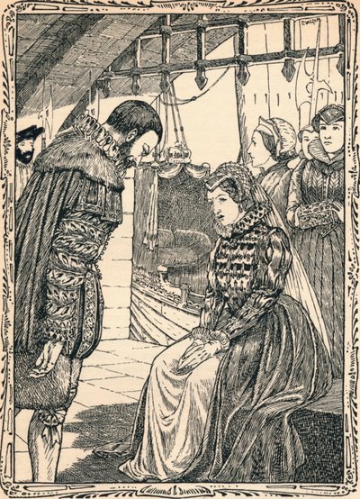 Elisabetta alla Porta dei Traditori, 1902 da Patten Wilson