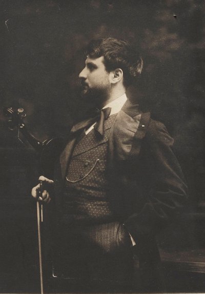 Ritratto del violinista e compositore Joan Manén y Planas, c. 1910 da Pau Audouard