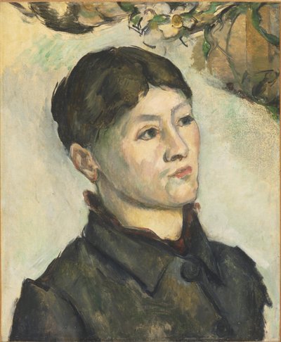 Ritratto di Madame Cézanne da Paul Cézanne