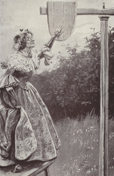 Illustrazione per Barchester Towers di Anthony Trollope da Paul (after) Hardy