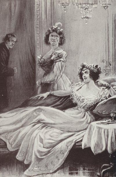 Illustrazione per Barchester Towers di Anthony Trollope da Paul (after) Hardy