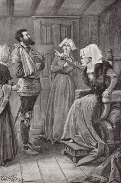 Illustrazione per The Cloister and The Hearth di Charles Reade da Paul (after) Hardy
