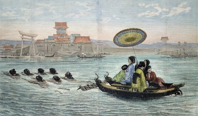 La barca giapponese da Paul (after) Lenoir