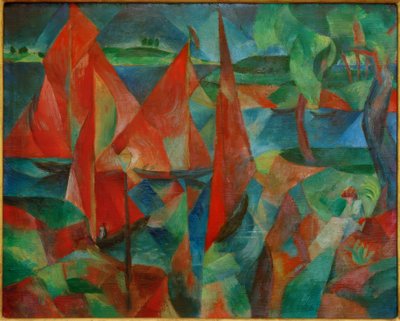 Le vele rosse da Paul Adolf Seehaus