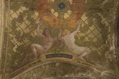 Decorazioni per la volta del peristilio al Petit Palais da Paul Albert Baudouin