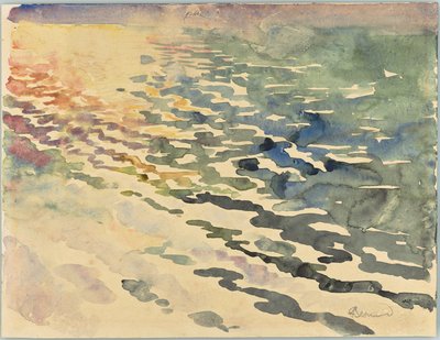 Uno studio sulle onde da Paul Albert Besnard