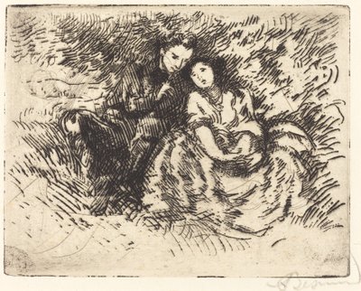 Conversazione amorosa da Paul Albert Besnard