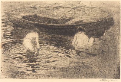 Bagno a Talloires da Paul Albert Besnard