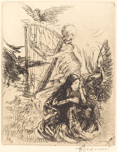 Musicista, 1900 da Paul Albert Besnard