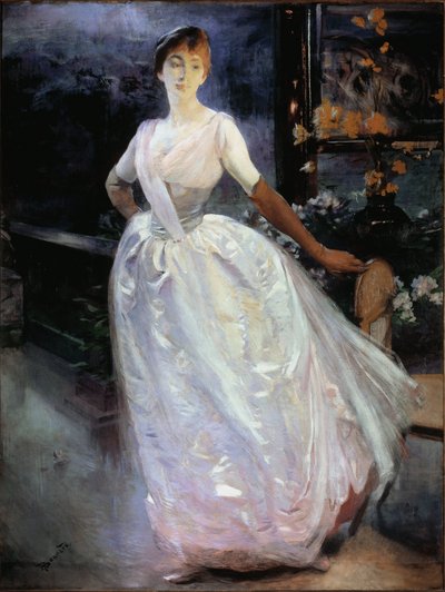 Ritratto di Madame Roger Jourdain da Paul Albert Besnard