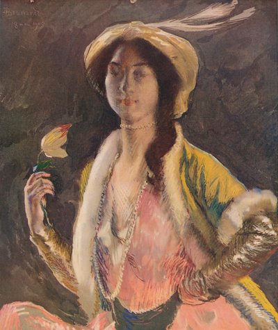 Ritratto di Miss B, 1908, c1932 da Paul Albert Besnard