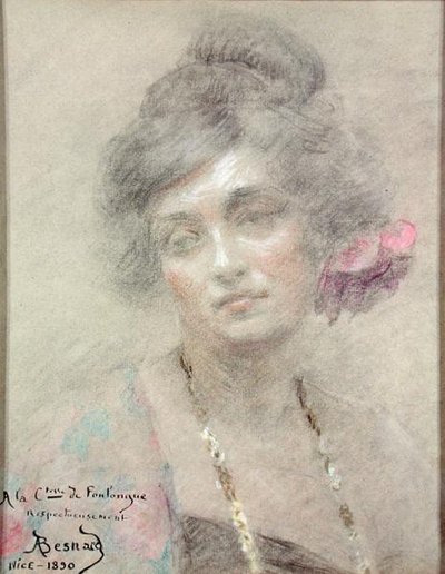 Ritratto di una donna da Paul Albert Besnard