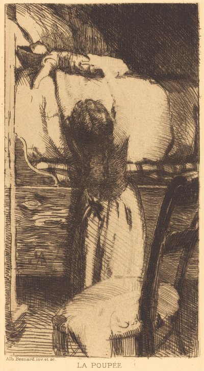 La bambola La Poupée, 1888 da Paul Albert Besnard