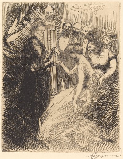 La presentazione, 1900 da Paul Albert Besnard
