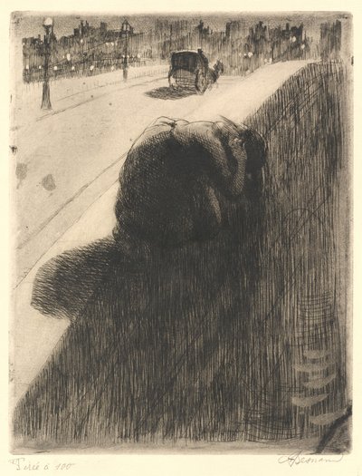 Il suicidio da Paul Albert Besnard